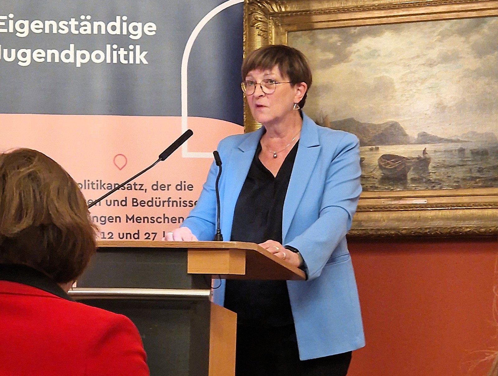 Schirmherrin Saskia Esken eröffnet den Parlamentarischen Abend