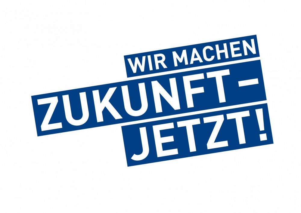Logo des DJHT mit dem Schriftzug: Wir machen Zukunft - jetztz!