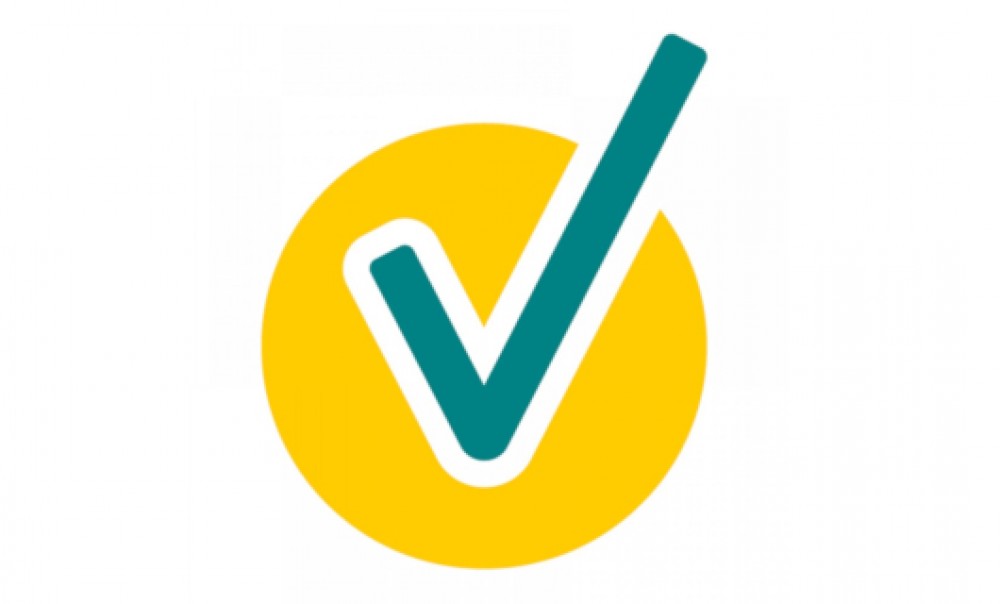 Logo Kompetenzentrum Jugend-Check in Form eines Haken