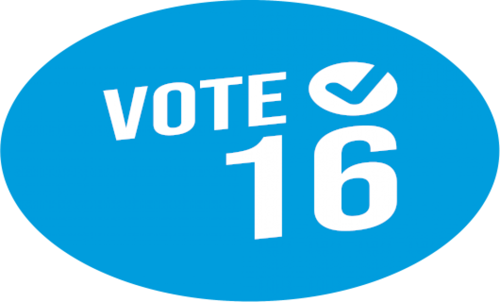 Logo der Initiative Vote16