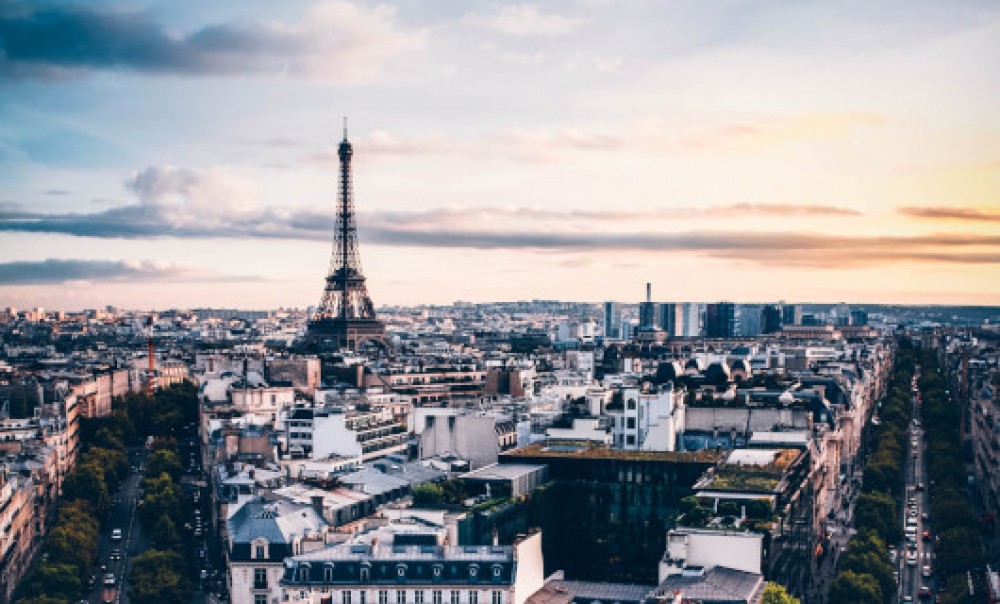 Paris - Blick auf den Eifelturm