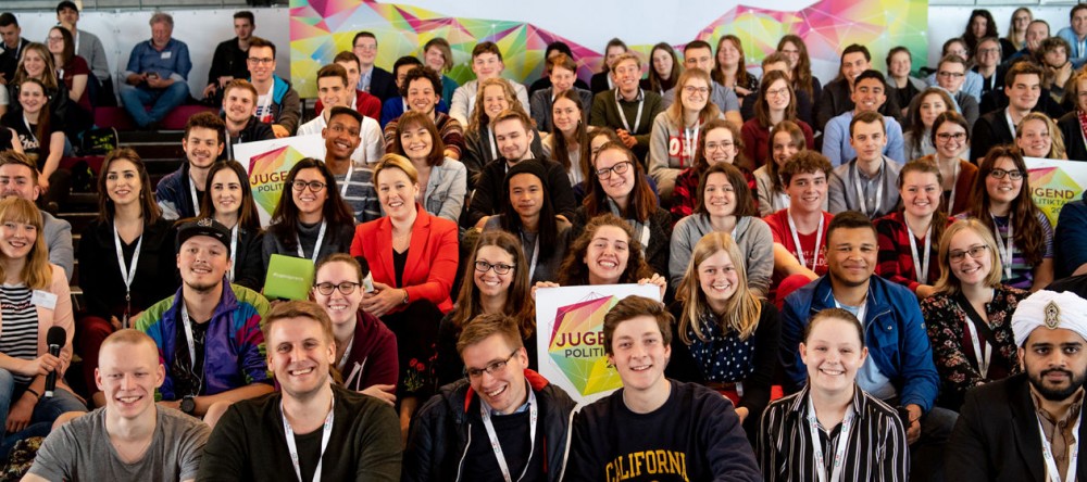 Gruppenbild der JugendPolitikTage