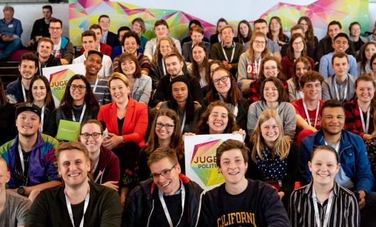 Gruppenbild der JugendPolitikTage